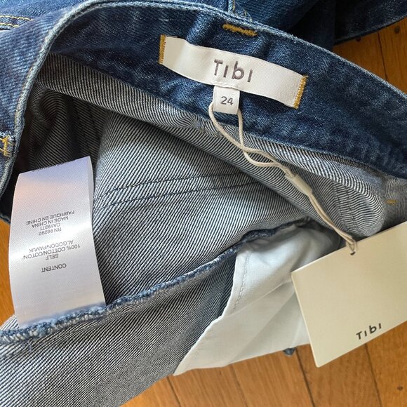 Tibi Elfie straight leg jean - Picture 4 of 9
